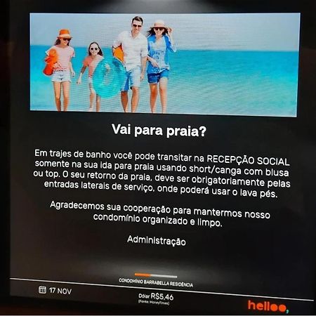 ريو دي جانيرو Lindo Apto No Barrabela, Todo Equipado, Com Arcondicionados Split Novos No Quarto E Na Sala, Limpissimo, Cheiroso, Novinho, Condominio Em Frente A Praia, Com Piscina Aquecida, Sauna, Quadra, Academia, Lavanderia, Salao De Beleza, Restaurantes, Mercad المظهر الخارجي الصورة