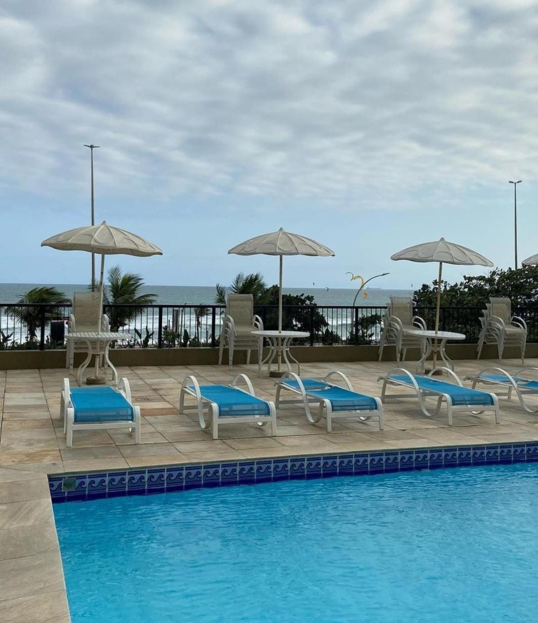 ريو دي جانيرو Lindo Apto No Barrabela, Todo Equipado, Com Arcondicionados Split Novos No Quarto E Na Sala, Limpissimo, Cheiroso, Novinho, Condominio Em Frente A Praia, Com Piscina Aquecida, Sauna, Quadra, Academia, Lavanderia, Salao De Beleza, Restaurantes, Mercad المظهر الخارجي الصورة