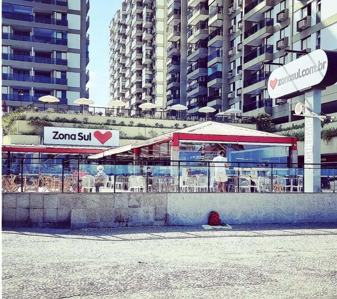 ريو دي جانيرو Lindo Apto No Barrabela, Todo Equipado, Com Arcondicionados Split Novos No Quarto E Na Sala, Limpissimo, Cheiroso, Novinho, Condominio Em Frente A Praia, Com Piscina Aquecida, Sauna, Quadra, Academia, Lavanderia, Salao De Beleza, Restaurantes, Mercad المظهر الخارجي الصورة
