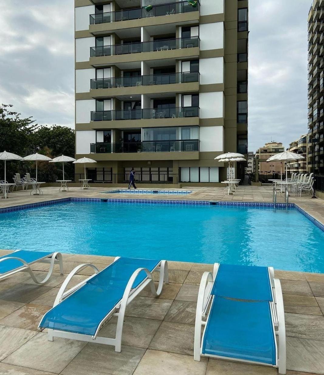 ريو دي جانيرو Lindo Apto No Barrabela, Todo Equipado, Com Arcondicionados Split Novos No Quarto E Na Sala, Limpissimo, Cheiroso, Novinho, Condominio Em Frente A Praia, Com Piscina Aquecida, Sauna, Quadra, Academia, Lavanderia, Salao De Beleza, Restaurantes, Mercad المظهر الخارجي الصورة