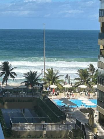 ريو دي جانيرو Lindo Apto No Barrabela, Todo Equipado, Com Arcondicionados Split Novos No Quarto E Na Sala, Limpissimo, Cheiroso, Novinho, Condominio Em Frente A Praia, Com Piscina Aquecida, Sauna, Quadra, Academia, Lavanderia, Salao De Beleza, Restaurantes, Mercad المظهر الخارجي الصورة