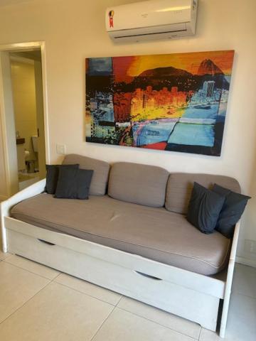 ريو دي جانيرو Lindo Apto No Barrabela, Todo Equipado, Com Arcondicionados Split Novos No Quarto E Na Sala, Limpissimo, Cheiroso, Novinho, Condominio Em Frente A Praia, Com Piscina Aquecida, Sauna, Quadra, Academia, Lavanderia, Salao De Beleza, Restaurantes, Mercad المظهر الخارجي الصورة