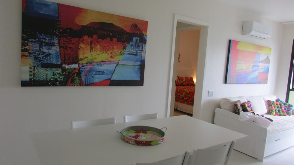 ريو دي جانيرو Lindo Apto No Barrabela, Todo Equipado, Com Arcondicionados Split Novos No Quarto E Na Sala, Limpissimo, Cheiroso, Novinho, Condominio Em Frente A Praia, Com Piscina Aquecida, Sauna, Quadra, Academia, Lavanderia, Salao De Beleza, Restaurantes, Mercad المظهر الخارجي الصورة